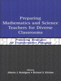 表紙画像: Preparing Mathematics and Science Teachers for Diverse Classrooms 1st edition 9780805846805