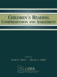 Immagine di copertina: Children's Reading Comprehension and Assessment 1st edition 9780805846553