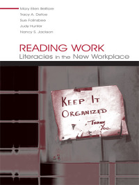 Imagen de portada: Reading Work 1st edition 9780805846218