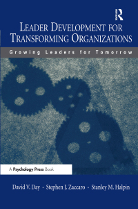 Cover image: Leader Development for Transforming Organizations 1st edition 9780805845860
