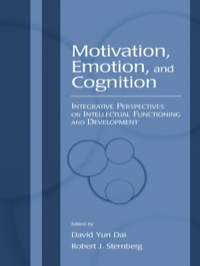 صورة الغلاف: Motivation, Emotion, and Cognition 1st edition 9780805845563