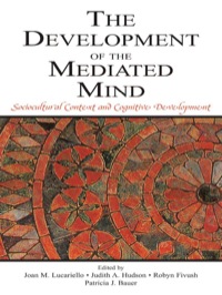 Cover image: The Development of the Mediated Mind 1st edition 9780805844733
