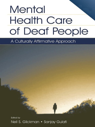 Immagine di copertina: Mental Health Care of Deaf People 1st edition 9780805844696