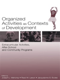 Cover image: Organized Activities As Contexts of Development 1st edition 9780805844306