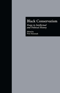 Immagine di copertina: Black Conservatism 1st edition 9781138867864