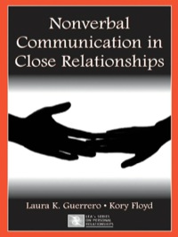 Omslagafbeelding: Nonverbal Communication in Close Relationships 1st edition 9780805843965