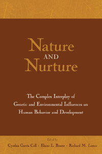 Cover image: Nature and Nurture 1st edition 9780415650373