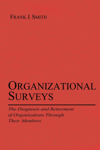 Immagine di copertina: Organizational Surveys 1st edition 9780805843842