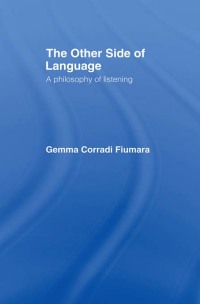 Cover image: The Other Side of Language 1st edition 9780415026215
