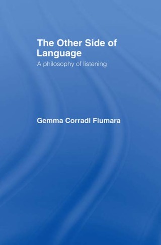 Cover image: The Other Side of Language 1st edition 9780415026215