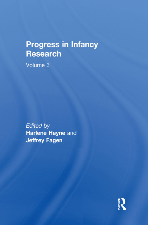 Progress in infancy Research: Volume 3, 1st Edition - FULL INSTANT DOWNLOAD | PDF DOCX EPUB