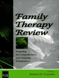 صورة الغلاف: Family Therapy Review 1st edition 9780805851755