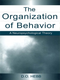 Cover image: The Organization of Behavior 1st edition 9781138003828