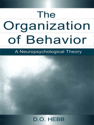 Omslagafbeelding: The Organization of Behavior 1st edition 9780805843002