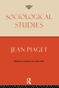 Cover image: Sociological Studies 1st edition 9780415107808