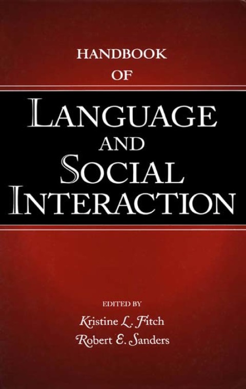 Handbook of Language and Social Interaction, 1st Edition - FULL INSTANT DOWNLOAD | PDF DOCX EPUB
