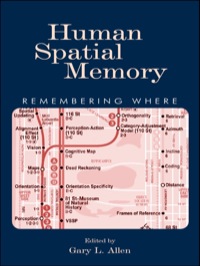 صورة الغلاف: Human Spatial Memory 1st edition 9780415648394