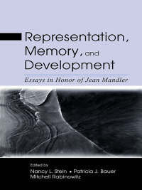 Cover image: Representation, Memory, and Development 1st edition 9780415651462