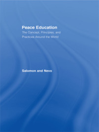 Cover image: Peace Education 1st edition 9780805841930