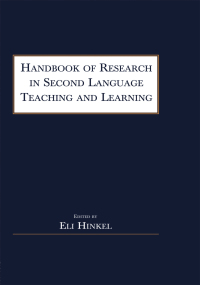 Omslagafbeelding: Handbook of Research in Second Language Teaching and Learning 1st edition 9780805841800