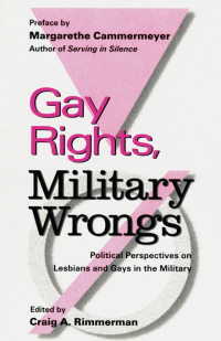 Imagen de portada: Gay Rights, Military Wrongs 1st edition 9780815320869