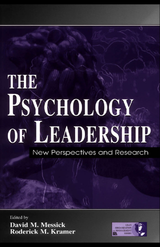 Cover image: The Psychology of Leadership 1st edition 9780805840940
