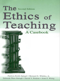 Titelbild: The Ethics of Teaching 2nd edition 9780805840636