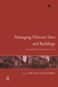 Cover image: Managing Historic Sites and Buildings 1st edition 9780415208147