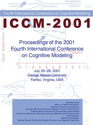 表紙画像: Proceedings of the 2001 Fourth International Conference on Cognitive Modeling 1st edition 9780805840421