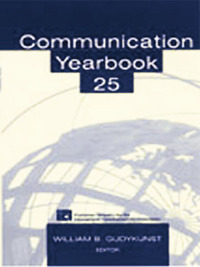 Cover image: Communication Yearbook 25 1st edition 9780805840346