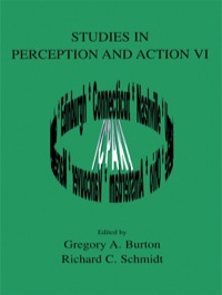 Cover image: Studies in Perception and Action VI 1st edition 9781138406674
