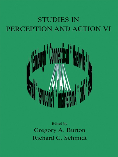 Studies in Perception and Action VI, 1st Edition - FULL INSTANT DOWNLOAD | PDF DOCX EPUB