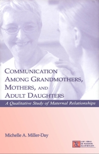 Imagen de portada: Communication Among Grandmothers, Mothers, and Adult Daughters 1st edition 9780805839791