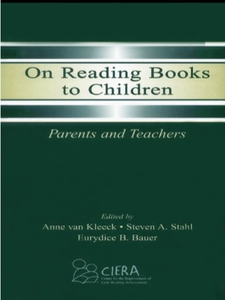 Cover image: On Reading Books to Children 1st edition 9780805839685