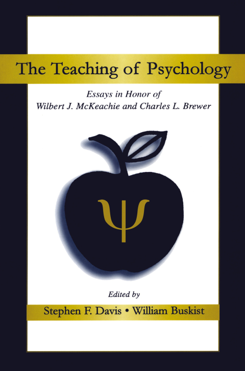 The Teaching of Psychology: Essays in Honor of Wilbert J. McKeachie and Charles L. Brewer, 1st Edition - FULL INSTANT DOWNLOAD | PDF DOCX EPUB