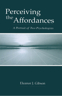 Cover image: Perceiving the Affordances 1st edition 9780805839494
