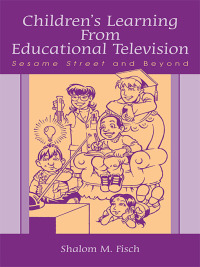 صورة الغلاف: Children's Learning From Educational Television 1st edition 9780805839364