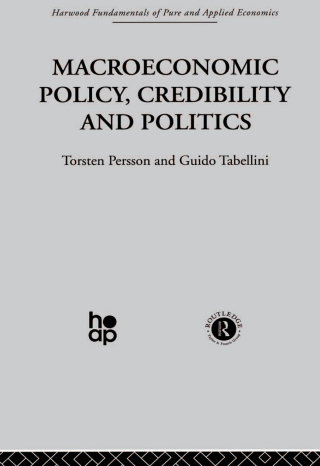 Immagine di copertina: Macroeconomic Policy, Credibility and Politics 1st edition 9780415510967