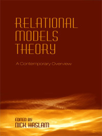 Imagen de portada: Relational Models Theory 1st edition 9780805853568