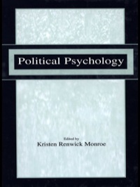 صورة الغلاف: Political Psychology 1st edition 9780805838879