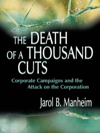 Imagen de portada: The Death of A Thousand Cuts 1st edition 9781138989016