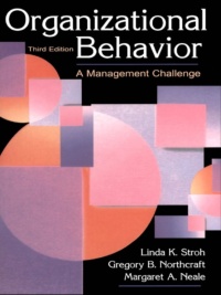 Cover image: Organizational Behavior 3rd edition 9780805840551