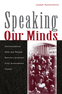 Cover image: Speaking Our Minds 1st edition 9780805837681