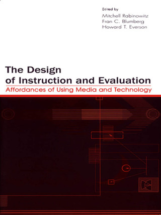 Cover image: The Design of Instruction and Evaluation 1st edition 9780805837629