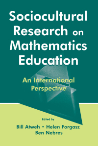 Cover image: Sociocultural Research on Mathematics Education 1st edition 9780805837254