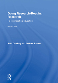 Cover image: Doing Research/Reading Research 2nd edition 9780415376020