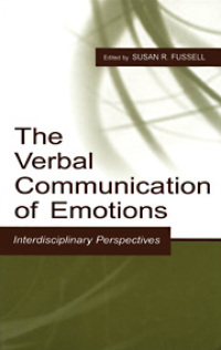 Cover image: The Verbal Communication of Emotions 1st edition 9780805836905