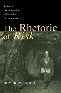 Imagen de portada: The Rhetoric of Risk 1st edition 9780805836868