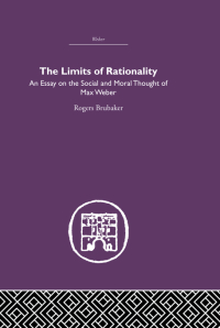 Omslagafbeelding: The Limits of Rationality 1st edition 9780415607797