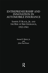 Imagen de portada: Entrepreneurship and Innovation in Automobile Insurance 1st edition 9781138863842